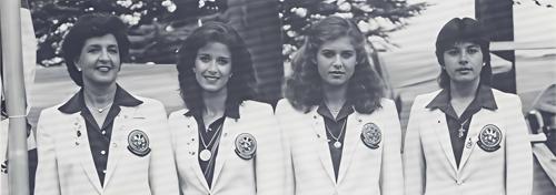 Nancy Besquin, Liz Chahin, Carolina Fernandez, Adriana Ramirez